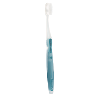 Nimbus compact toothbrush on a white background